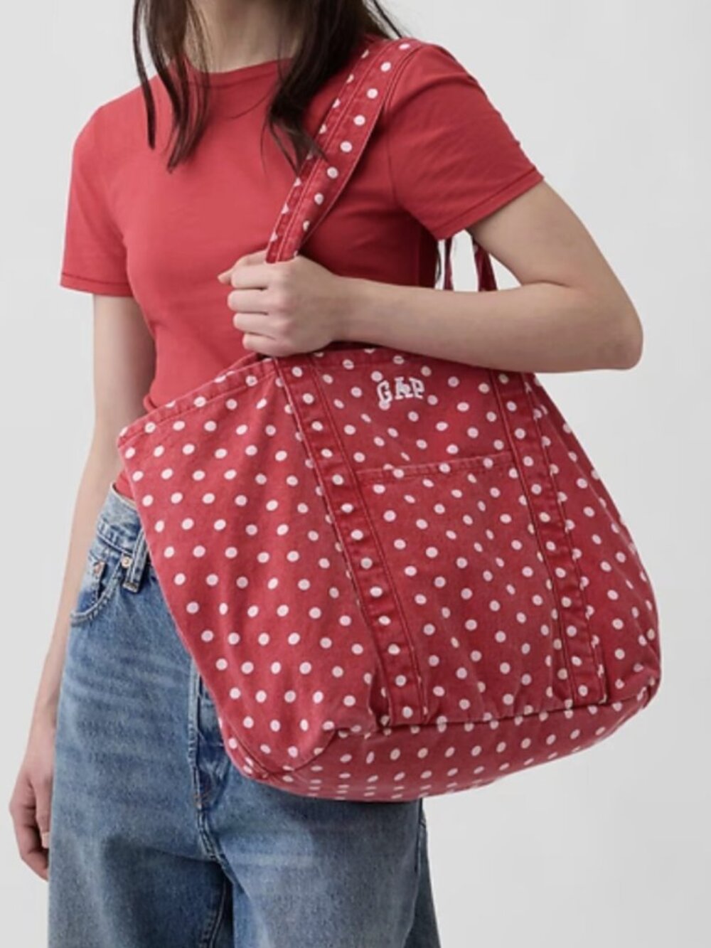 Gap logo tote bag